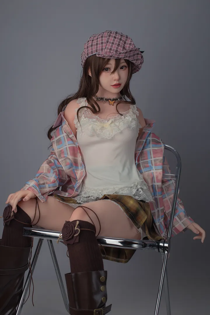 149cm (4ft11) Copa N/A Textura de piel real Silicona Muñeca sexual Rina, ROS Cabeza #112b
